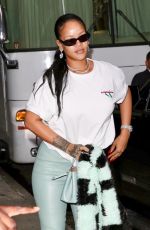 RIHANNA Out in New York 09/12/2019