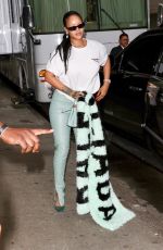 RIHANNA Out in New York 09/12/2019