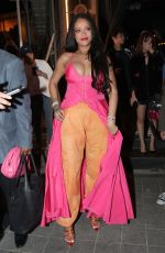 RIHANNA Out in Seoul 09/18/2019
