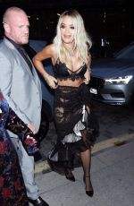 RITA ORA Arrives at GQ Men of the Year Awards Party in London 09/03/2019