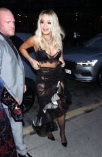 RITA ORA Arrives at GQ Men of the Year Awards Party in London 09/03/2019