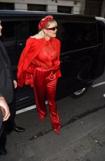 RITA ORA Arrives at Her Event for Escada in Paris 09/29/2019
