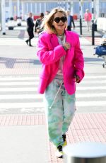 RITA ORA Heading to Heathrow Airport in London 09/04/2019