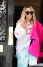 RITA ORA Heading to Heathrow Airport in London 09/04/2019