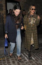 RITA ORA Leaves Chiltern Firehouse in London 09/18/2019