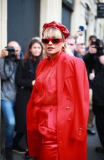 RITA ORA Leaves Her Hotel in Paris 09/29/2019