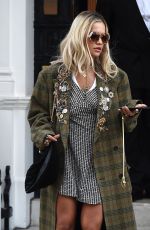 RITA ORA Leaves Her Management Office in London 09/18/2019