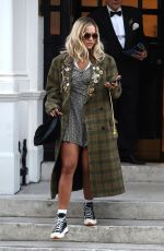 RITA ORA Leaves Her Management Office in London 09/18/2019