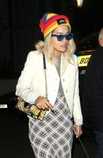 RITA ORA Night Out in London 09/19/2019
