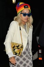 RITA ORA Night Out in London 09/19/2019