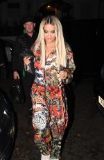 RITA ORA night Out in London 09/26/2019