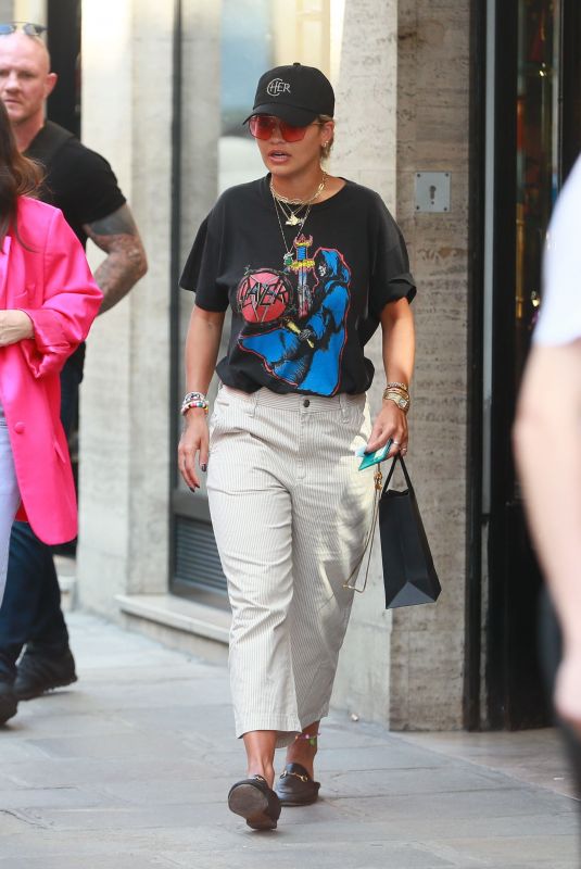 RITA ORA Out and About in Paris 09/14/2019