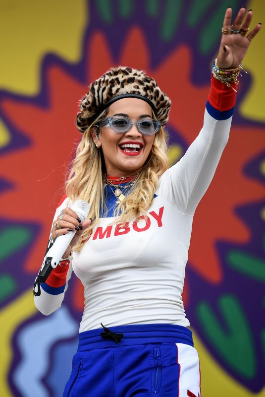 RITA ORA Performs at Lollapalooza Festival 09/08/2019