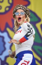 RITA ORA Performs at Lollapalooza Festival 09/08/2019