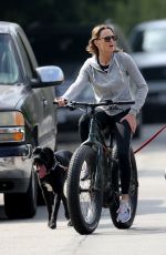 ROBIN WRIGHT Out for a Bike Ride in Los Angeles 09/17/2019