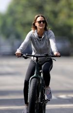 ROBIN WRIGHT Out for a Bike Ride in Los Angeles 09/17/2019
