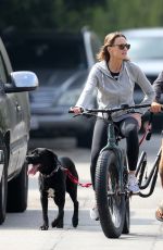 ROBIN WRIGHT Out for a Bike Ride in Los Angeles 09/17/2019