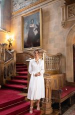 ROCHELLE HUMES at Тhis Мorning Show at Highclere Castle in Hampshire 09/12/2019