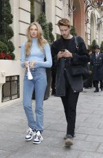 ROMEE STRIJD and Laurens Van Leeuwen Out in Paris 09/25/2019