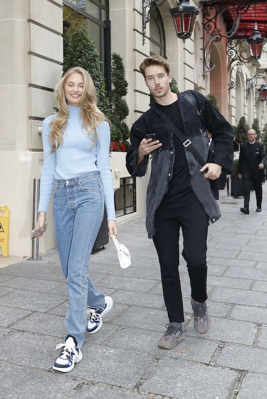 ROMEE STRIJD and Laurens Van Leeuwen Out in Paris 09/25/2019