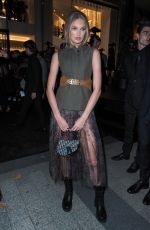 ROMEE STRIJD at Dior Store Opening at Paris Fashion Week 09/25/2019