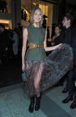 ROMEE STRIJD at Dior Store Opening at Paris Fashion Week 09/25/2019