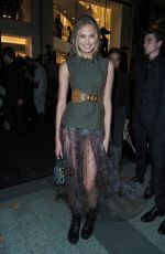 ROMEE STRIJD at Dior Store Opening at Paris Fashion Week 09/25/2019