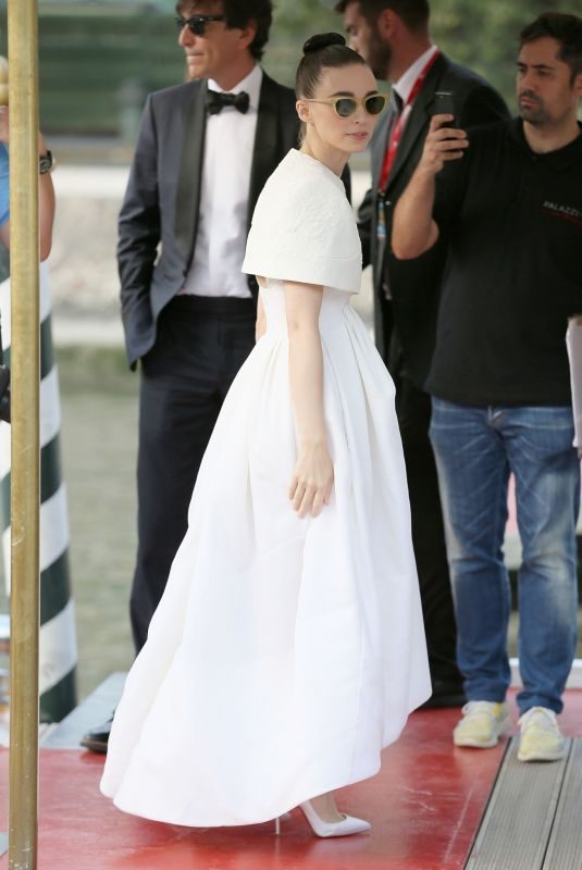ROONEY MARA Arrives at Excelsior Hotel in Venice 08/31/2019