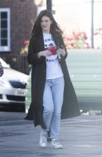ROSE LESLIE Out for a Smoothie in London 09/12/2019