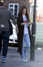 ROSE LESLIE Out for Smoothie in London 09/12/2019