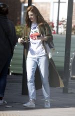 ROSE LESLIE Out for Smoothie in London 09/12/2019