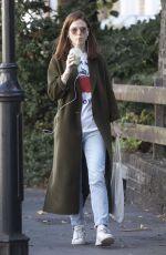 ROSE LESLIE Out for Smoothie in London 09/12/2019