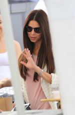 ROSELYN SANCHEZ Shopping at Farmers Market in Los Angeles 09/22/2019