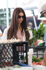 ROSELYN SANCHEZ Shopping at Farmers Market in Los Angeles 09/22/2019