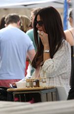 ROSELYN SANCHEZ Shopping at Farmers Market in Los Angeles 09/22/2019