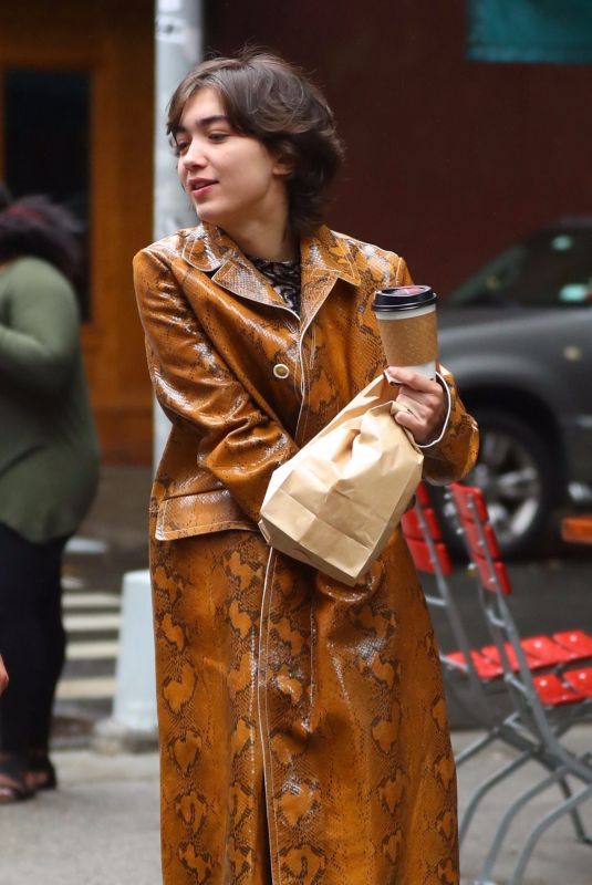 ROWAN BLANCHARD Out for Coffee in New York 09/06/2019