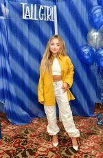 SABRINA CARPENTER at Tall Girl Photocall at Beverly Wilshire Four Seasons Hotel 08/23/2019