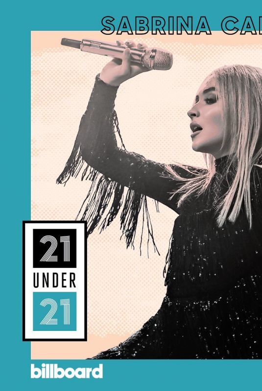 SABRINA CARPENTER in Billboard 21 Under 21: Music