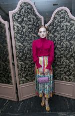 SADIE SINK at Gucci Zumi Handbag Collection Celebration in Chicago 09/26/2019
