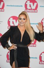 SAFFRON BARKER at TV Choice Awards 2019 in London 09/09/2019