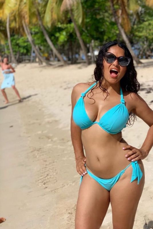 SALMA HAYEK in Bikini - Instagram Photo 09/01/2019