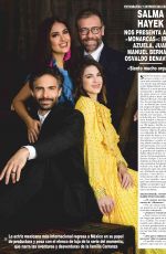 SALMA HAYEK in Hola! Mexico, September 2019