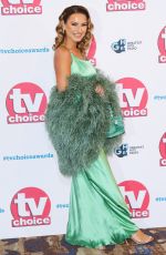 SAM FAIERS at TV Choice Awards 2019 in London 09/09/2019