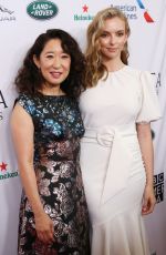 SANDRA OH and JODIE COMER at Bafta LA + BBC America TV Tea Party 09/21/2019