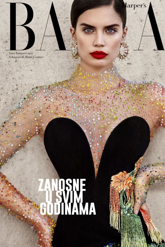 SARA SAMPAIO for Harper’s Bazaar Magazine, Serbia October 2019