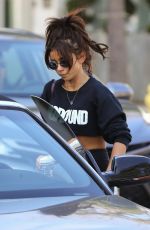 SARAH HYLAND Leaves Dogpound Gym in West Hollywood 09/11/2019