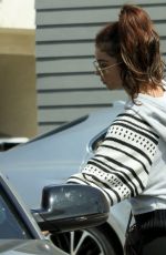 SARAH HYLAND Leaves Pilates Class in Los Angeles 09/16/2019