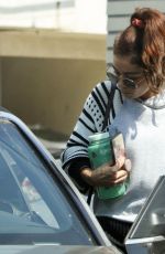 SARAH HYLAND Leaves Pilates Class in Los Angeles 09/16/2019