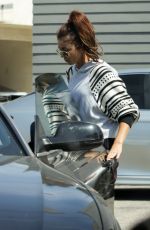 SARAH HYLAND Leaves Pilates Class in Los Angeles 09/16/2019