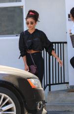 SARAH HYLAND Leaves Pilates Class in Los Angeles 09/21/2019